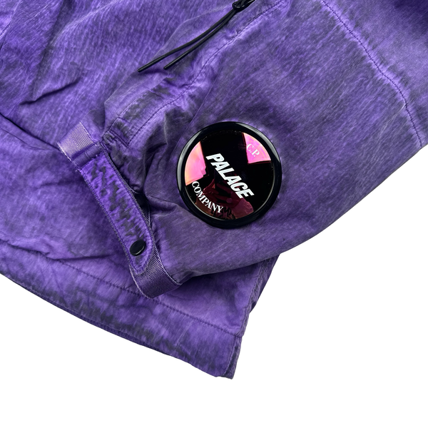 CP Company x Palace Purple Nylon La Mille Goggle Jacket - Large