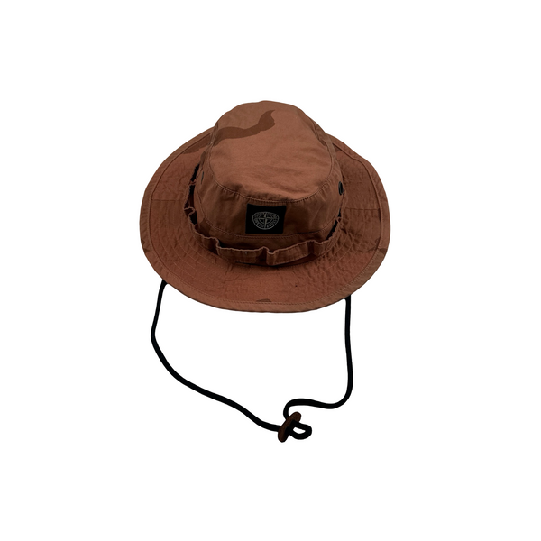 Stone Island x Supreme 2019 Brushed Cotton 2C Camo OVD Bucket Hat