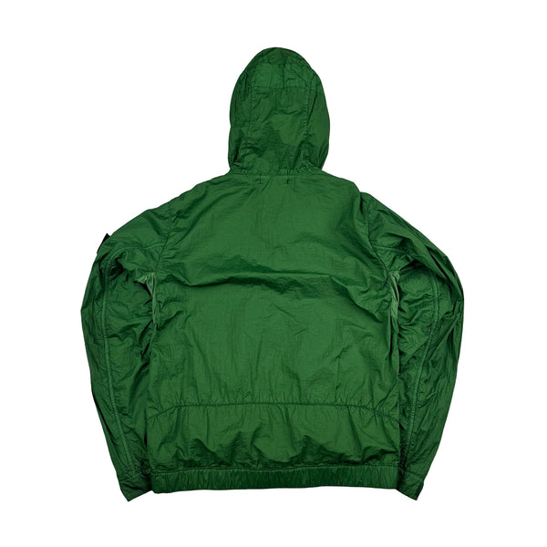 Stone Island 2012 Forest Green Membrana TC Hooded Jacket - Medium