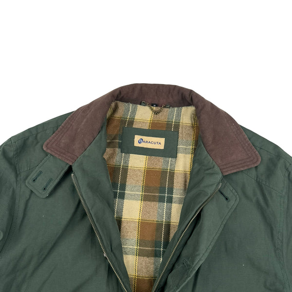 Baracuta Green Heritage Hunting Buttoned Jacket - Large