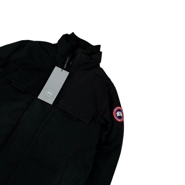 Canada Goose Forester Black Premium Down Filled Multipocket Jacket - Medium