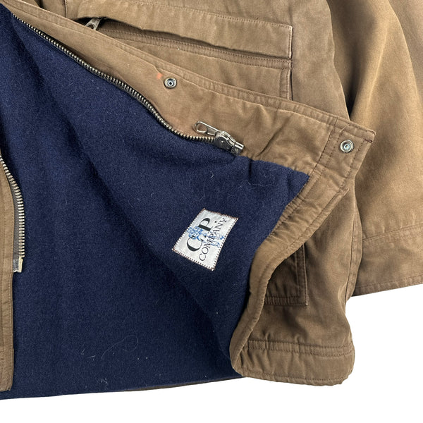 CP Company 1994 Vintage Brown Workwear Jacket - Large