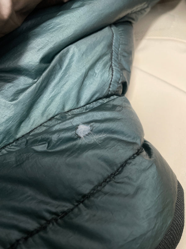 Stone Island 2013  Emerald Green Garment Dyed Puffer Jacket - XXL