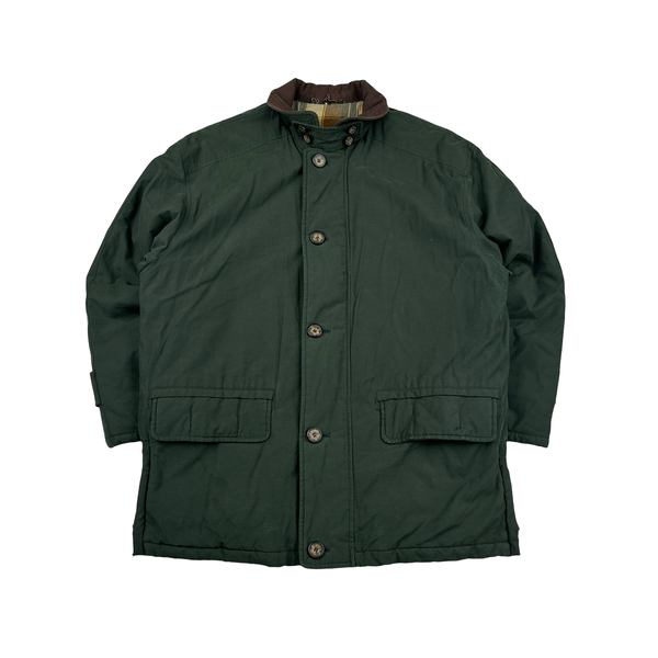Baracuta Green Heritage Hunting Buttoned Jacket - Large