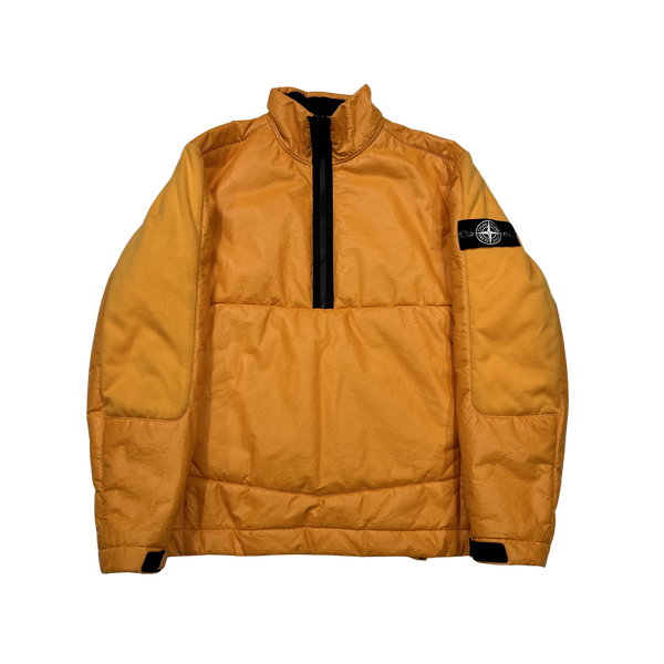 Stone Island 2017 Lightweight Leather Primaloft Lined Smock Large