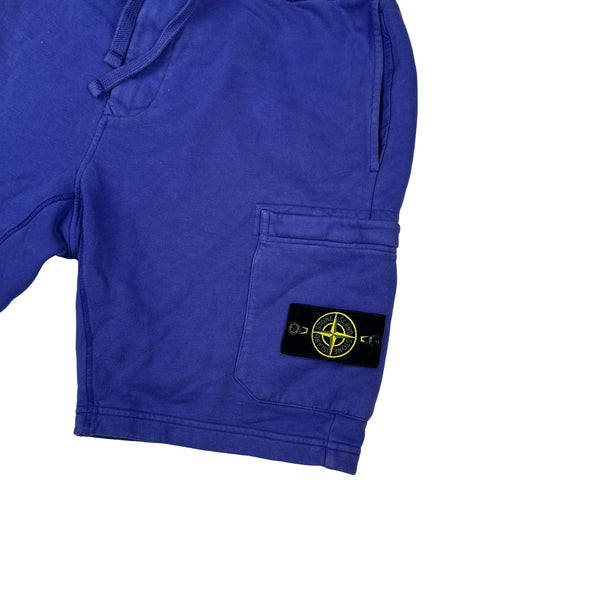 Stone Island 2021 BlueCotton Shorts - Medium