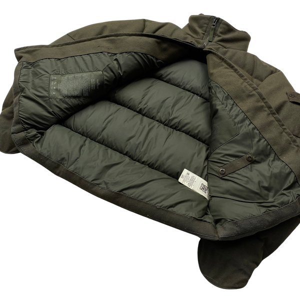 Stone Island 2021 Khaki SW 3L Down Filled Ghost Puffer - Large