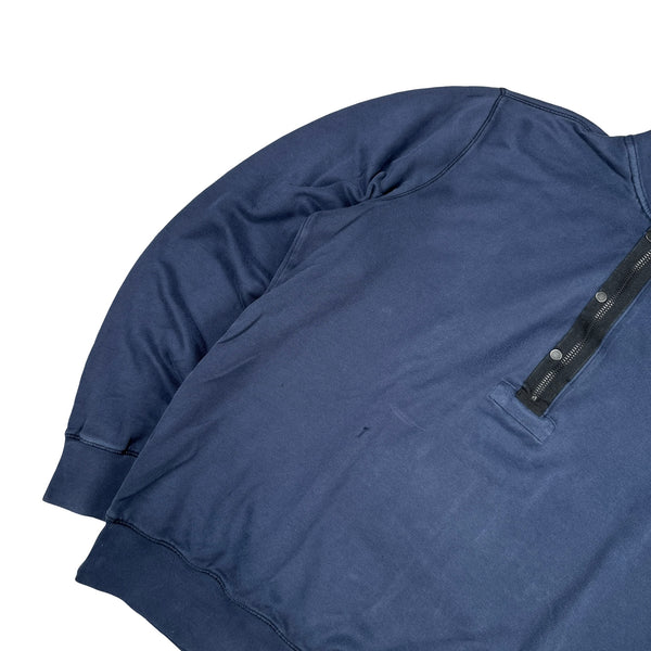 Stone Island Navy 2011 Pullover Cotton Jumper - XL