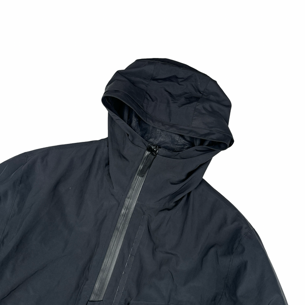 Stone Island 2017 Black Tank Shield Down Liner Special Process Jacket - XL