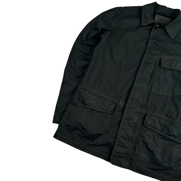 CP Company 50 Fili Plated Resin Military Green Jacket - XL