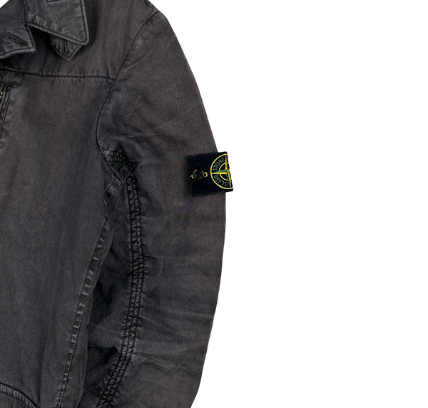 Stone Island 2006 Vintage Wool Lined Collared Jacket - Large