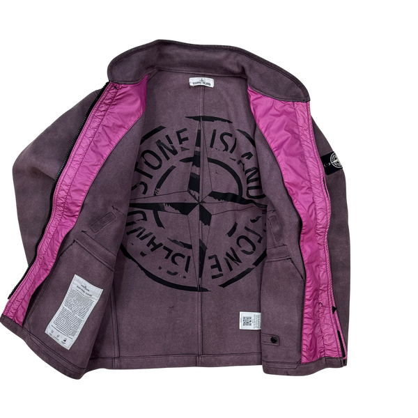 Stone Island 2018 Man Made Suede Jacket - XL