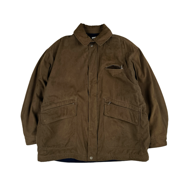 CP Company 1994 Vintage Brown Workwear Jacket - Large
