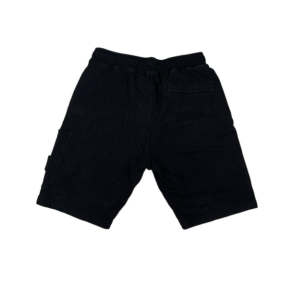 Stone Island 2021 Black Cotton Shorts - Small