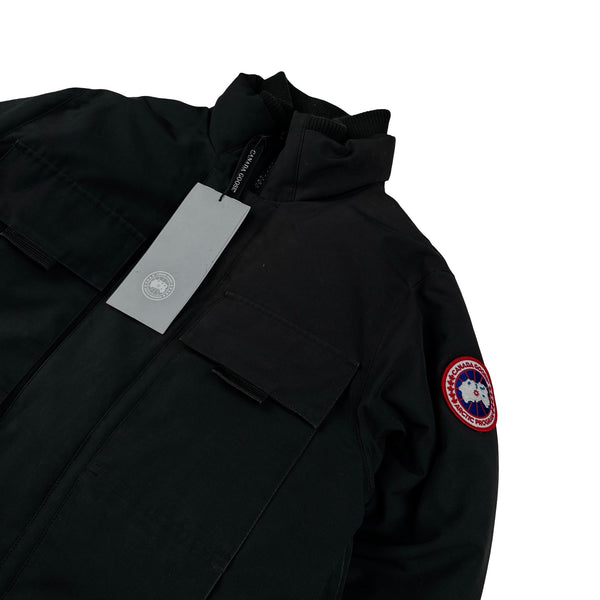 Canada Goose Forester Black Premium Down Filled Multipocket Jacket - Medium