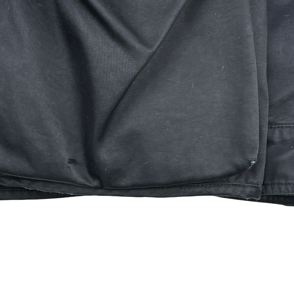 Stone Island Black Helicopter Raso Gommato Jacket - Small