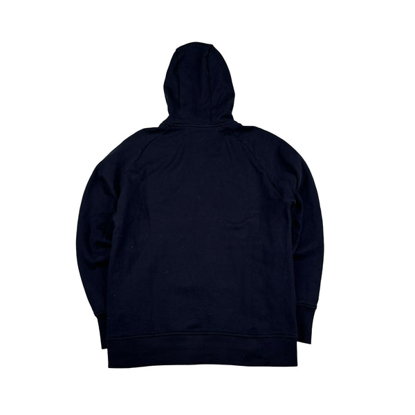 CP Company Navy Goggle Zip Up Hoodie - Medium