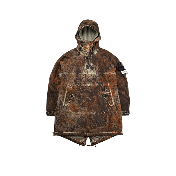 Stone Island 2019 Paintball Camo Pullover Cordura Jacket - Medium