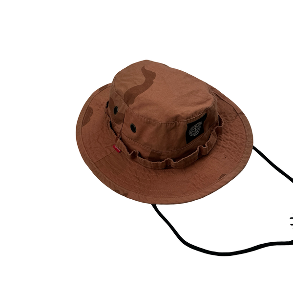 Stone Island x Supreme 2019 Brushed Cotton 2C Camo OVD Bucket Hat