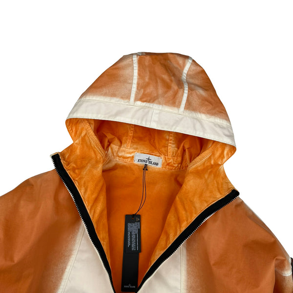 Stone Island 2023 Hand Sprayed Mussola Gommata TC Jacket - Small