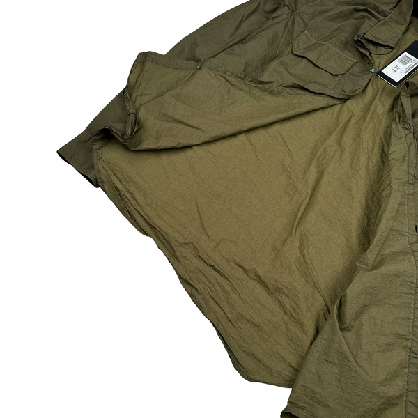 CP Company Khaki Taylon L Overshirt - Large