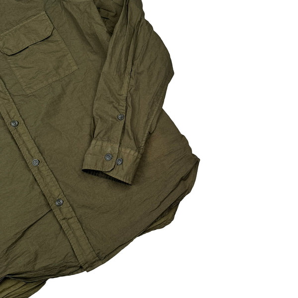 CP Company Khaki Taylon L Overshirt - Large