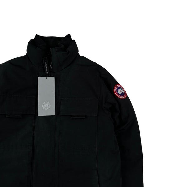 Canada Goose Forester Black Premium Down Filled Multipocket Jacket - Medium