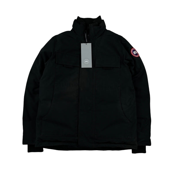 Canada Goose Forester Black Premium Down Filled Multipocket Jacket - Medium