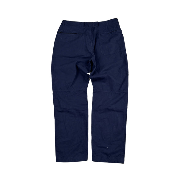CP Company Navy Regular Fit Lens View Cargo Trousers - 32"
