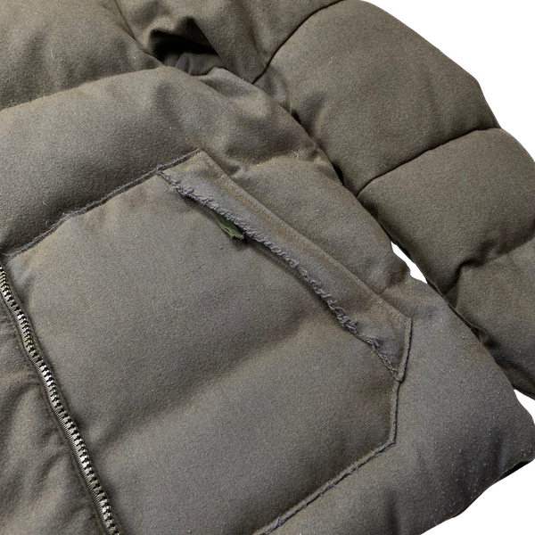 Stone Island 2021 Khaki SW 3L Down Filled Ghost Puffer - Large
