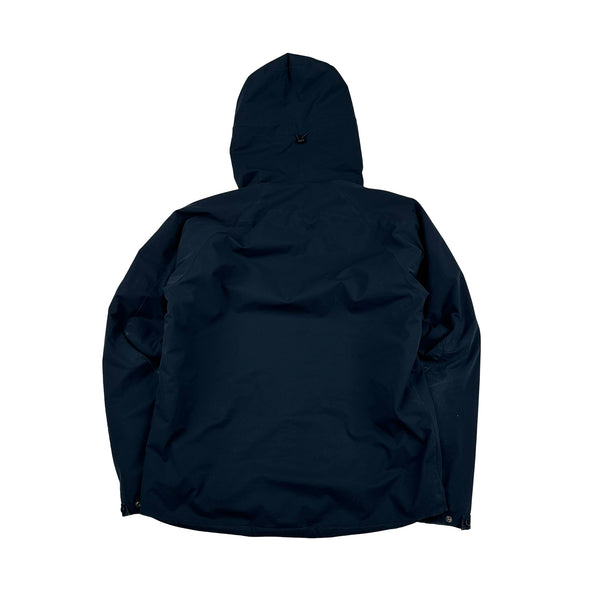 CP Company Navy Padded Pro Tek Lens View Jacket - Medium