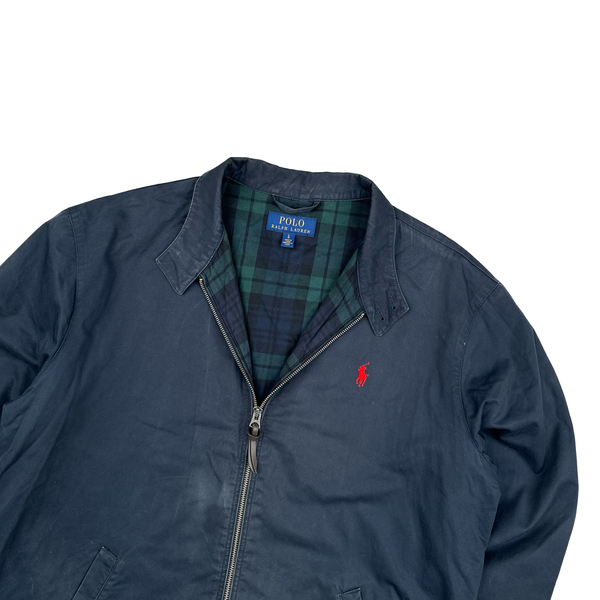 Ralph Lauren Cotton Lined Harrington Jacket - Large