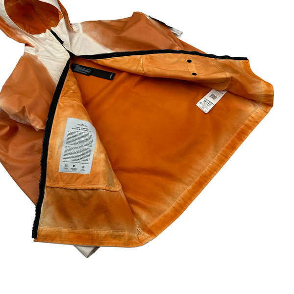 Stone Island 2023 Hand Sprayed Mussola Gommata TC Jacket - Small
