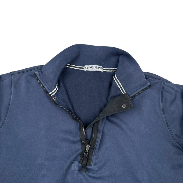 Stone Island Navy 2011 Pullover Cotton Jumper - XL
