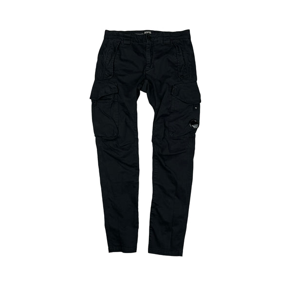 CP Company Black Ergonomic Fit Cargo Trousers - Small – Mat's Island