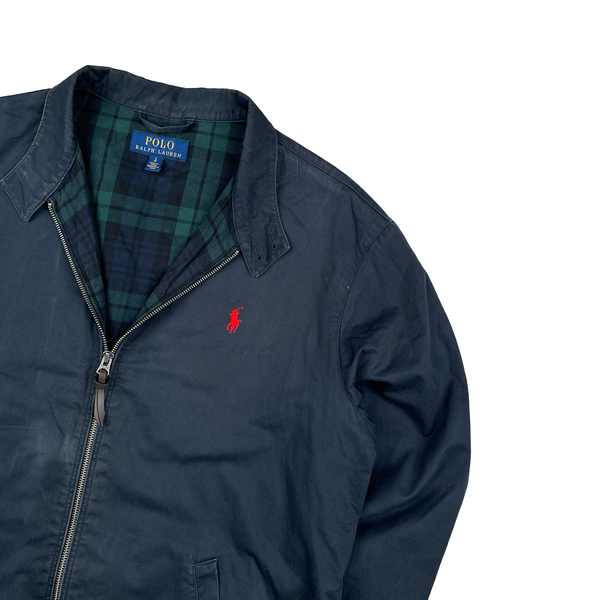 Ralph Lauren Cotton Lined Harrington Jacket - Large