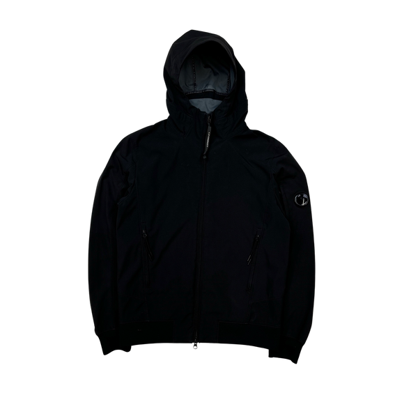 CP Company Black Lens Viewer Soft Shell Jacket - Small