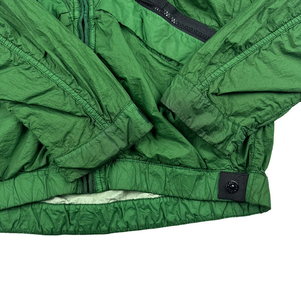 Stone Island 2012 Forest Green Membrana TC Hooded Jacket - Medium