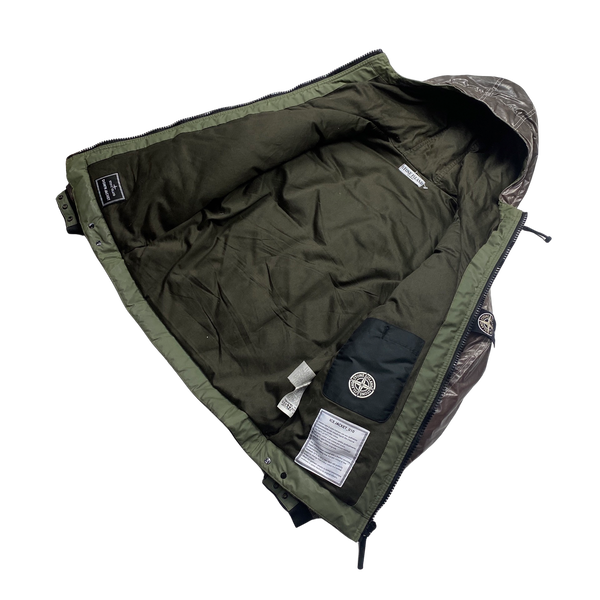 Stone Island Mauve Colour Change Down Filled Ice Jacket - Small