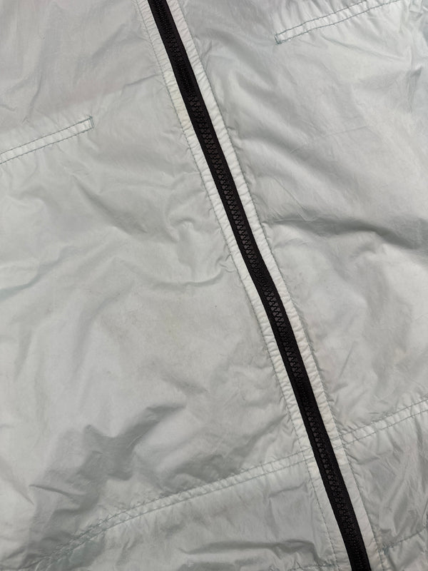 Stone Island 2023 Teal Garment Dyed Crinkle Reps Jacket - Medium
