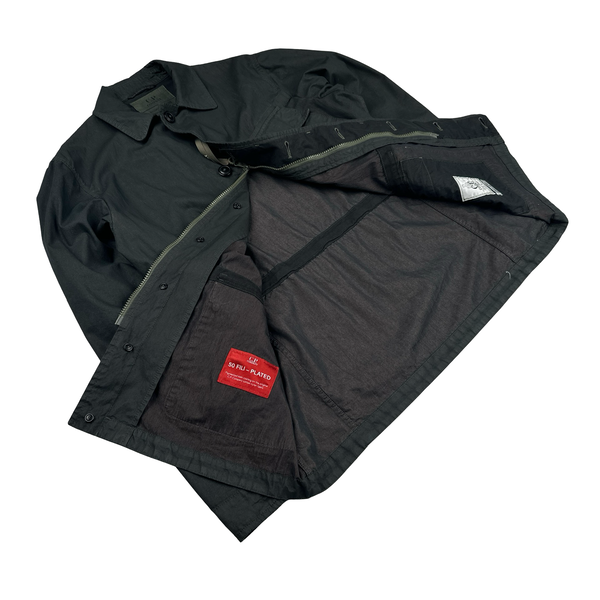 CP Company 50 Fili Plated Resin Military Green Jacket - XL