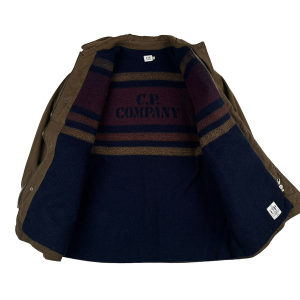 CP Company 1994 Vintage Brown Workwear Jacket - Large