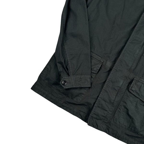 CP Company 50 Fili Plated Resin Military Green Jacket - XL