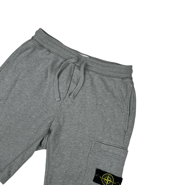 Stone Island 2020 Grey Cotton Shorts - Medium
