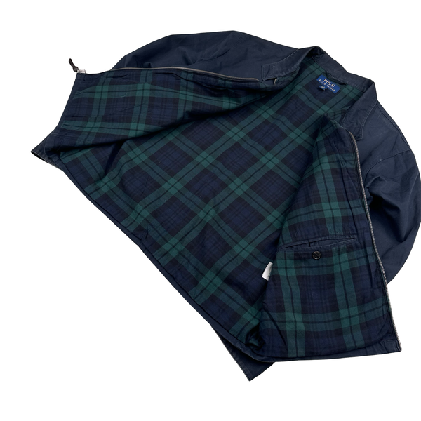 Ralph Lauren Cotton Lined Harrington Jacket - Large