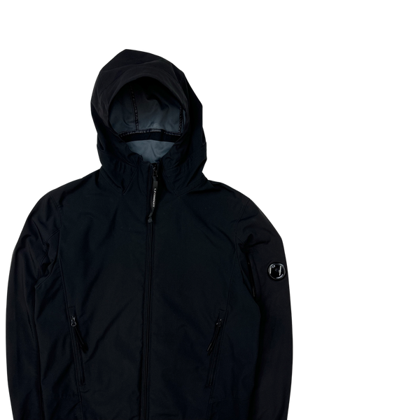 CP Company Black Lens Viewer Soft Shell Jacket - Small
