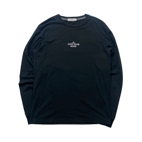 Stone island archivio long sleeve t shirt on sale