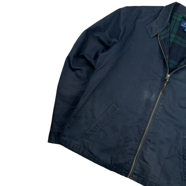 Ralph Lauren Cotton Lined Harrington Jacket - Large