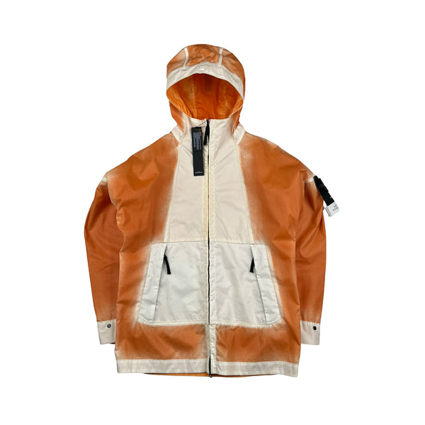Stone Island 2023 Hand Sprayed Mussola Gommata TC Jacket - Small