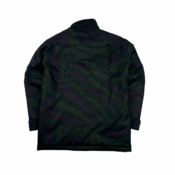 Ma Strum Purple/Green Tourch Multipocket Field Jacket - Small